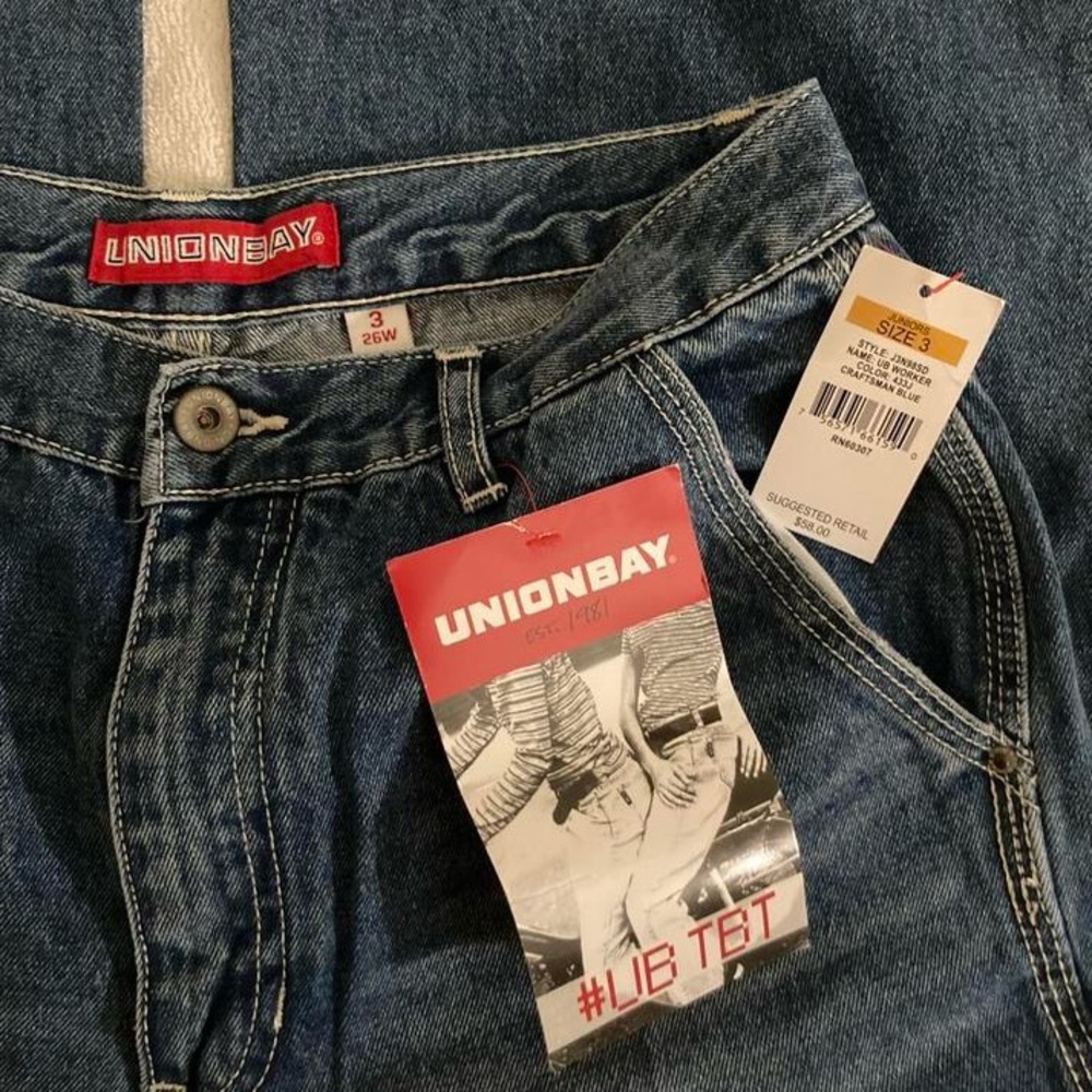 UNIONBAY Dark Blue Denim Jeans